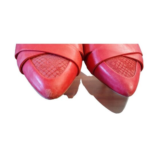 UGG ALEXA LEATHER EXOTIC CIGARETTE FLATS LOAFERS WOMENS SIZE 8 - Picture 2 of 10